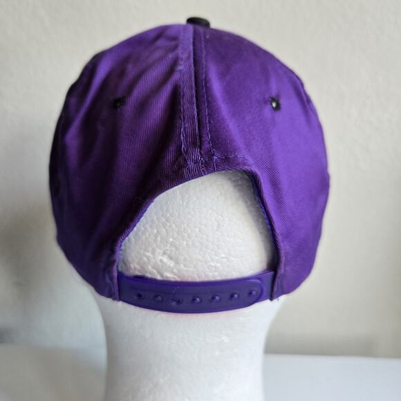 Vintage Paramounts Kings Island Graffiti Snapback Hat Cap‎ Purple - Picture 4 of 8